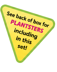 See back for Plantsters including in this set!
